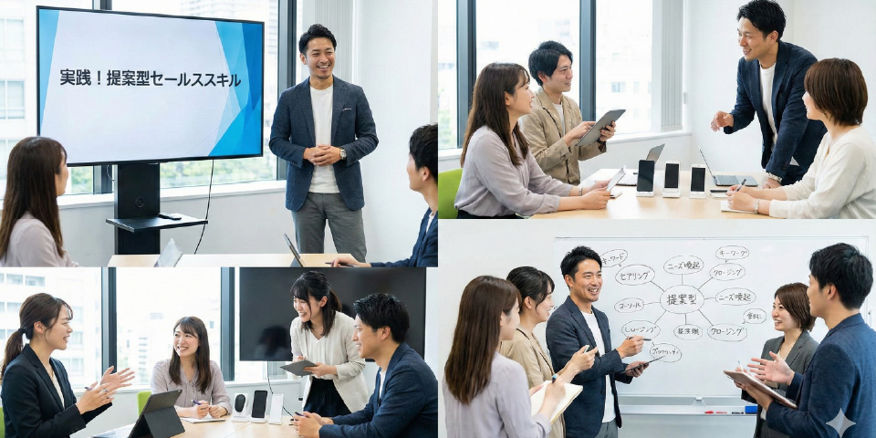 販売・営業スキル研修